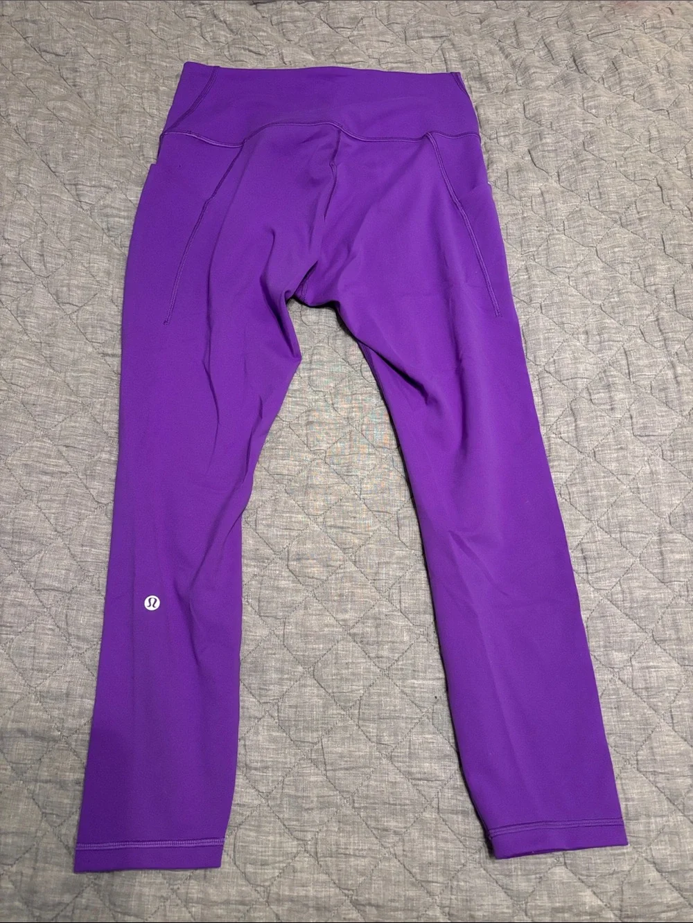 lululemon athletica Purple High-Rise Leggings 12 with pockets